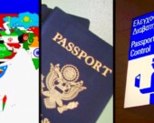 Image: RCA. Map, Attanatta. Passports, Craig James. Passport Control, Bobby Hiddy.  