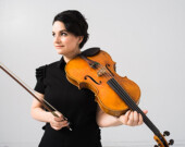 Marina Thibeault, a UBC School of Music professor and Juno Award-nominated violist. | Photo by Matthew Perrin  