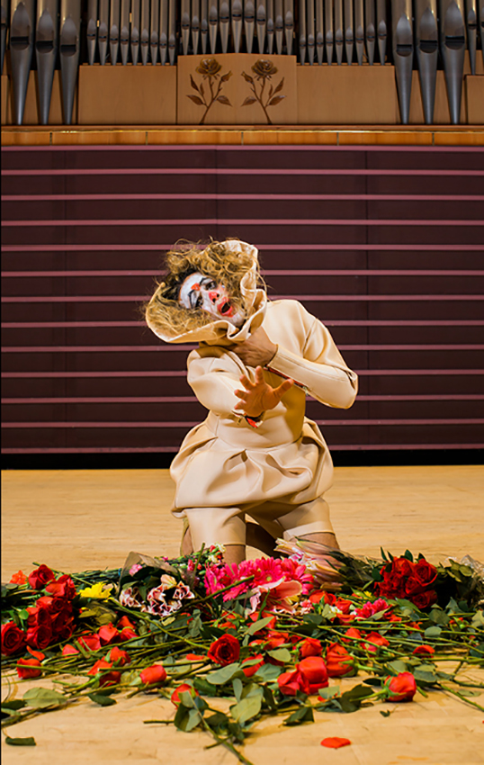 Trauma Clown questions the mediums of modern spectacle.  
