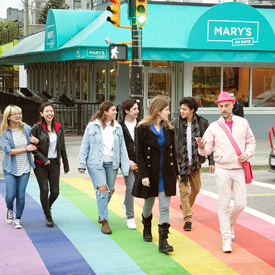 The Really Gay History Tour by Forbidden Vancouver Walking Tours. | Photo courtesy of Forbidden Vancouver  