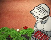 Cindy Mochizuki, Autumn Strawberry, 2021, animation still. | Photo courtesy of Cindy Mochizuki  