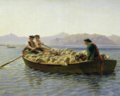 Changement de pâturages par Rosa Bonheur.  
