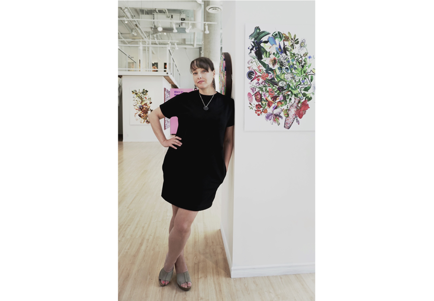 L’artiste Monique Motut-Firth. | Photo de Monique Motut-Firth  
