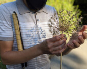 Clinical psychologist Collin van Uchelen probes the inner workings of fireworks | Photo courtesy of grunt gallery  