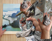 Un art martial, né en Chine et lié au développement de la pensée taoïste. | Photo collage de Serena Lee, fournie par l'artiste, 2021  
