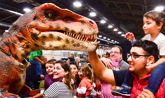 Coming to the Vancouver Convention Centre Jurassic Quest is sure to awe visitors of all ages. | Photo courtesy of Jurassic Quest  