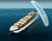 Beyond Sea installe des kites sur les navires.  