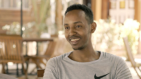 Ismael Abdulle. | Photo de l’ONF  