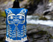 Artwork by Rebecca Baker-Grenier on display at the Museum of Vancouver. | Photo by Zia Joseph  