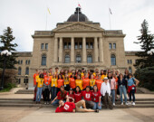 Forum national des jeunes ambassadeurs 2022 à Regina | Crédit : Karolina Dobiszewska  