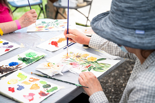 CREATE! Arts Festival is designed to be hands-on, family friendly and accessible
to people of all ages. | Photo courtesy of CREATE! Arts Festival.  