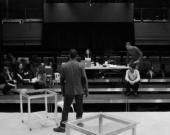 Répétition au studio 16, salle de spectacle incontournable du Théâtre la Seizième. (Crédit : Théâtre la Seizième)  