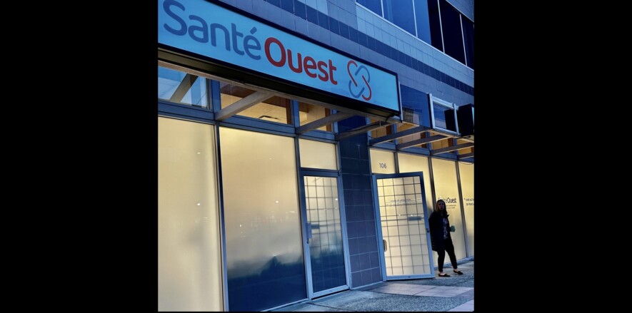 Les nouveaux locaux de la clinique de 
santé communautaire francophone Santé Ouest | Photo : Marc Béliveau  