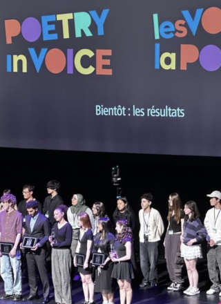 Les participants à la Grande finale Les voix de la Poésie et au programme de poésie « Vers l’avenir » | Marc Béliveau  