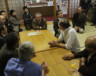 Meeting with the Biratori Ainu Association to discuss heritage protection, Nibutani, Japan, 2013. —  Photo courtesy of Biratori Ainu Association