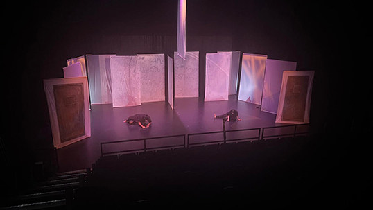 Scene from A Smoke Behind the Rope. | Photo courtesy of Sky Theatre Group  