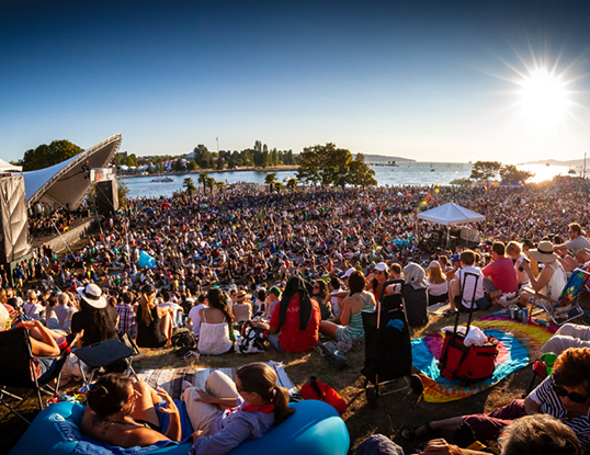 Attendees at VSO’s Symphony at Sunset. | Photo courtesy of Vancouver Symphony Orchestra  