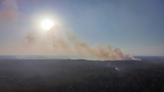 L’Ouest du Canada devrait connaitre une saison d’incendies de forêt plus intense que l’Est du pays en 2025 | Photo par Cody Eason  