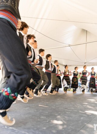 Serbian folklore dancing at Serbian Days | Courtesy of St. Sava Serbian Orthodox Church.   