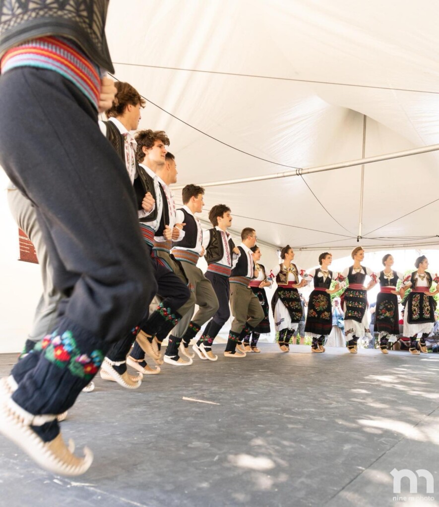Serbian folklore dancing at Serbian Days | Courtesy of St. Sava Serbian Orthodox Church.   