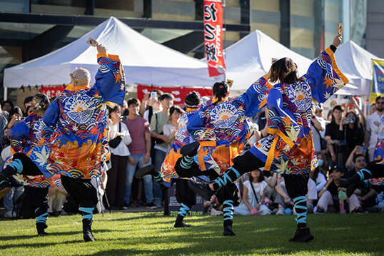 APPARE YOSAKOI VANCOUVER, performers at Nikkei Matsuri. | Photo by Adam PW Smith, courtesy of Nikkei Matsuri.  