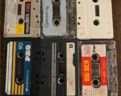 Cassettes from a Fijian Muslim Canadian family in B.C. — Photo courtesy of Muslims in Canada Archives
