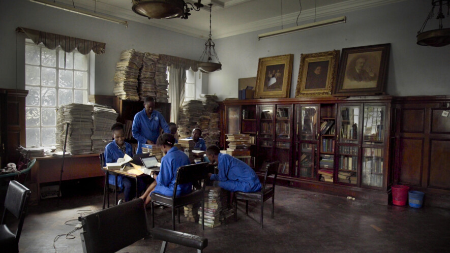 Scene from How to Build a Library | Courtesy of VIFF  