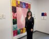 Laurence Belzile, artiste québécoise installée à Vancouver depuis 3 ans, apprécie la cohabitation au sein des studios de l'Alliance française  