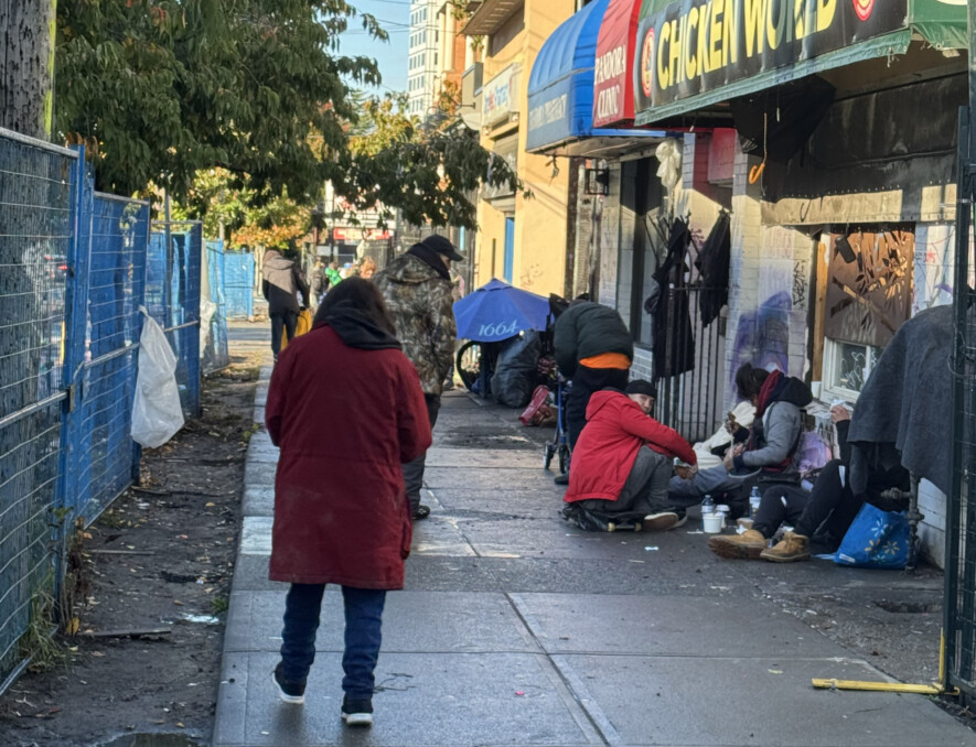 La rue Pandora est le refuge de plusieurs personnes en situation d'itinérance | Martin Bouchard