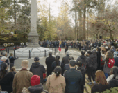 Monument commémoratif de guerre des Canadiens d’origine japonaise à Vancouver, le jour du Souvenir | courtoisie  