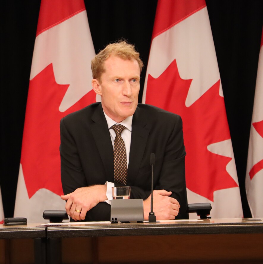 Marc Miller fait son retour au Cabinet comme ministre de l’Identité et de la Culture canadiennes responsable des Langues officielles.
Photo : Inès Lombardo – Francopresse (Archives)  
