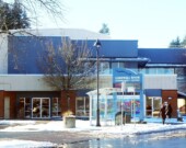  Le Campbell River Community Centre sous la neige | Courtoisie  
