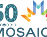MOSAIC's 50th anniversary logo, designed by artist Charlene Johnny | Courtesy of MOSAIC  