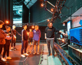 Members on a recent visit to EA. | Photo courtesy of Electronic Arts.  
