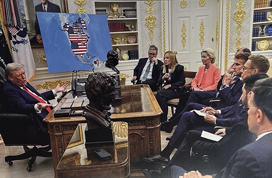 Au diable les alliances toxiques. | Photo par Donald J. Trump, Truth Social  