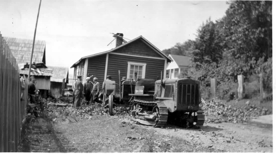 Sointula Moving Day | Courtesy of the Sointula Museum.  