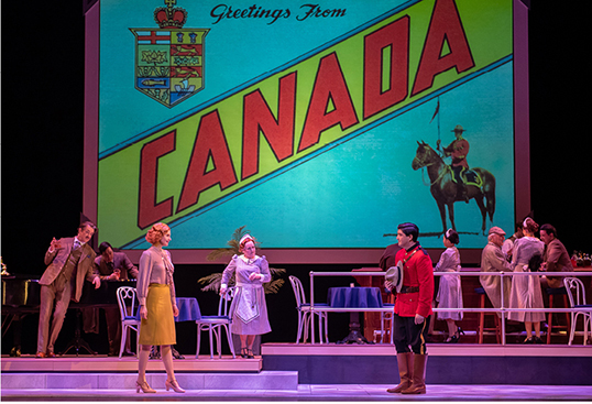 Scene from Così fan tutte. | Photo courtesy of Vancouver Opera.  