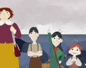 Still from Mary Anning. | Image courtesy of Marcel Barelli.   