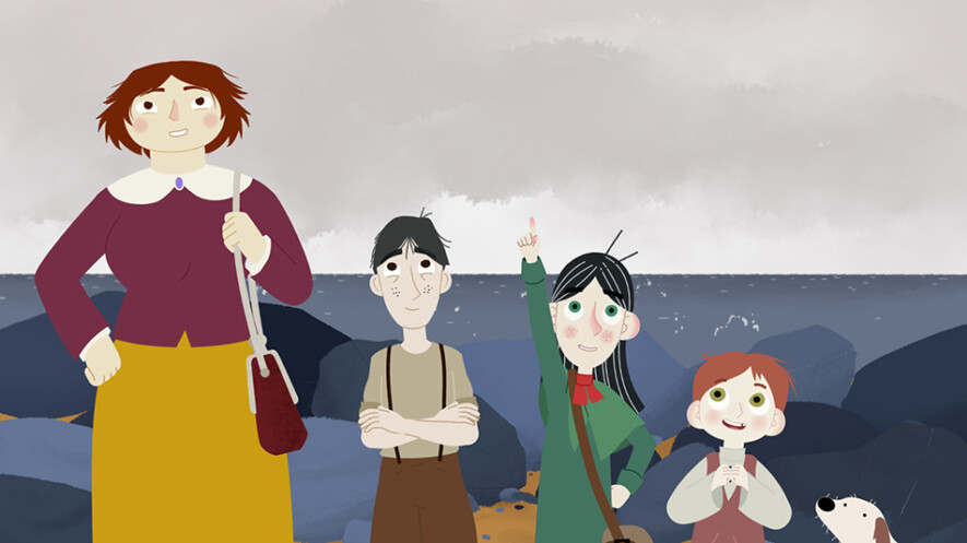 Still from Mary Anning. | Image courtesy of Marcel Barelli.   