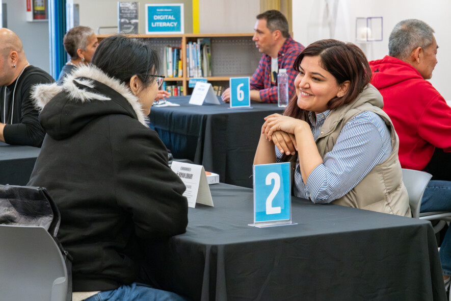 Previous Human Library® event at RPL | Photo courtesy of Richmond Public Library.   