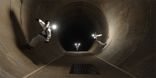 Photo courtesy of the artists | SIDE CORE, rode work ver. under city, 2023, video (still)  