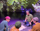 Artists gather for workshop in preparation of A Voynich Manifesto. | Photo by Terri Hron  