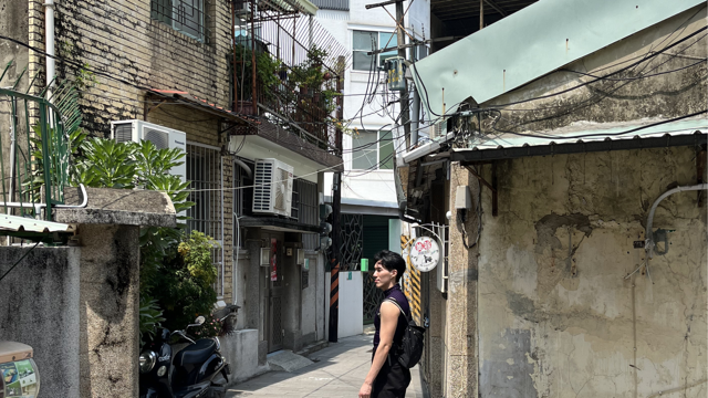 Johnny Wu in the streets of Tainan Taiwan. | Courtesy of Johnny Wu and Jocelyn Yuchia Chang.  