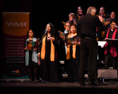 Canto Vivo performing. | Photo by Diana Puentes.   