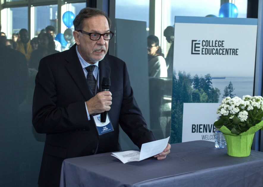 Le président et directeur général du Collège Éducacentre, Yvon Laberge, quittera ses fonctions après seize ans de service. | Courtoisie   