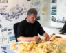 Venelin Kokalov sketching | Photo courtesy of Revery Architecture.   