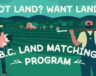 Photo courtesy of Young Agrarians | The B.C. Land Matching Program is funded by the Government of Canada and the Province of British Columbia under the Sustainable Canadian Agricultural Partnership, a federal-provincial-territorial initiative, with additional support from Columbia Basin Trust, Bullitt Foundation, Cowichan Valley Regional District and the Real Estate Foundation of BC.  