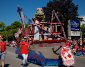 Parade at the Steveston Salmon Festival. | Photo courtesy of Steveston Salmon Festival.  