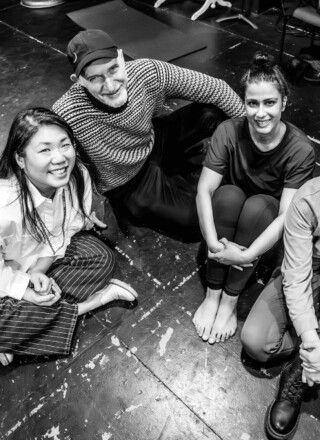 Why We Work Out's creative team | Photo by Dahlia Katz.  
