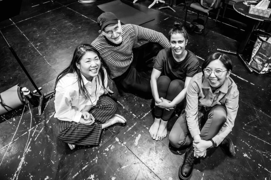Why We Work Out's creative team | Photo by Dahlia Katz.  